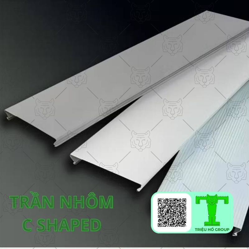 Trần nhôm chữ C